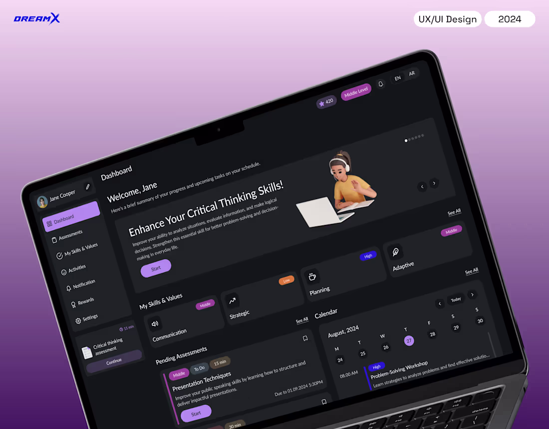 Cover image for Skill-Building Platform - SkillForge
