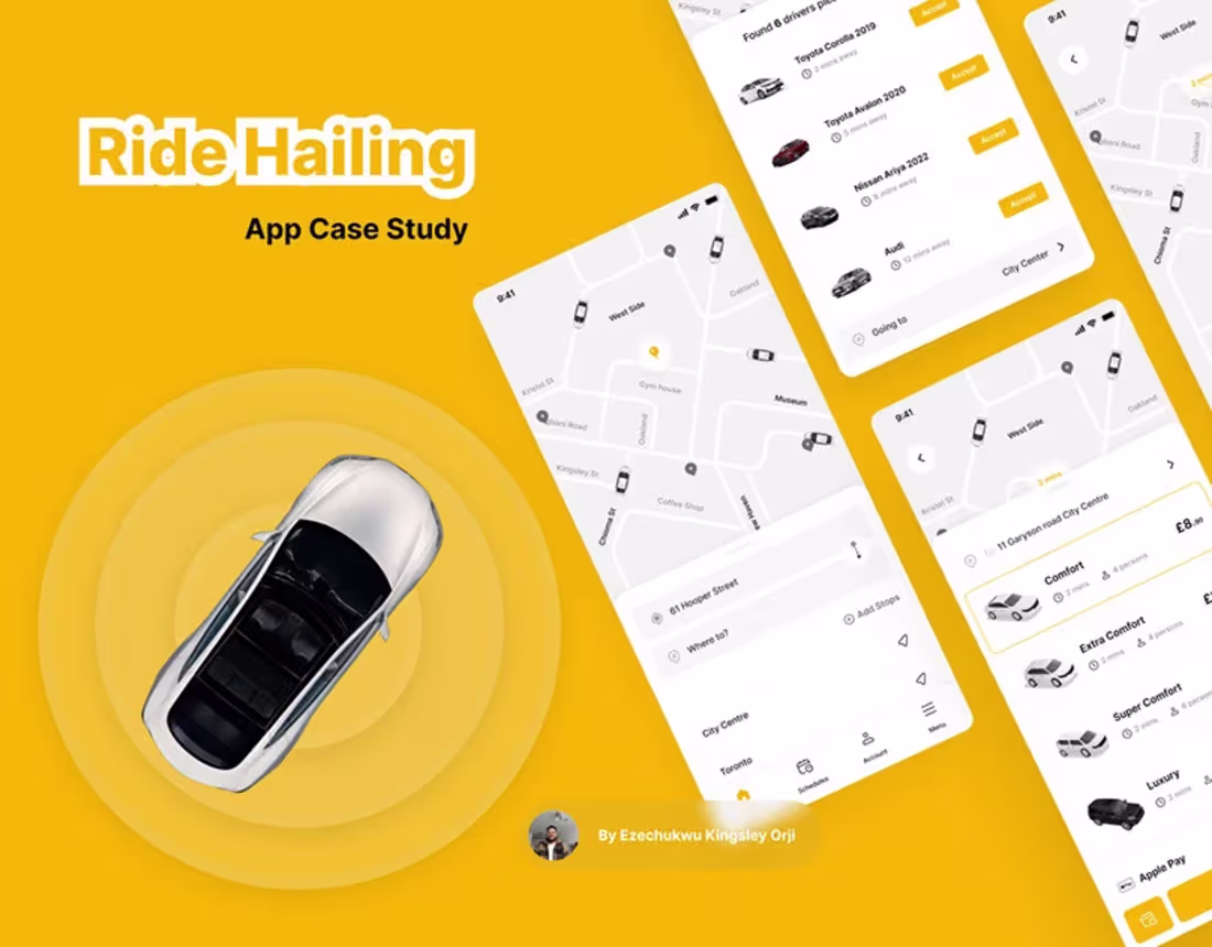 Cover image for Ride Hailing Services Case Study