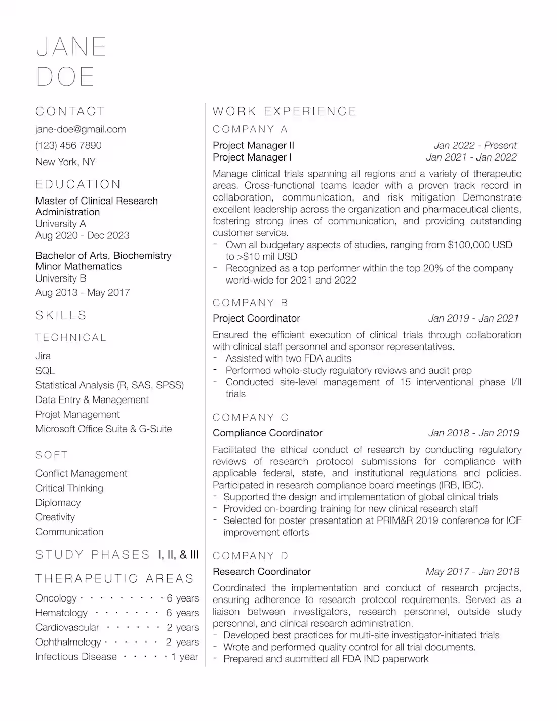 Cover image for Pharmaceutical Resume