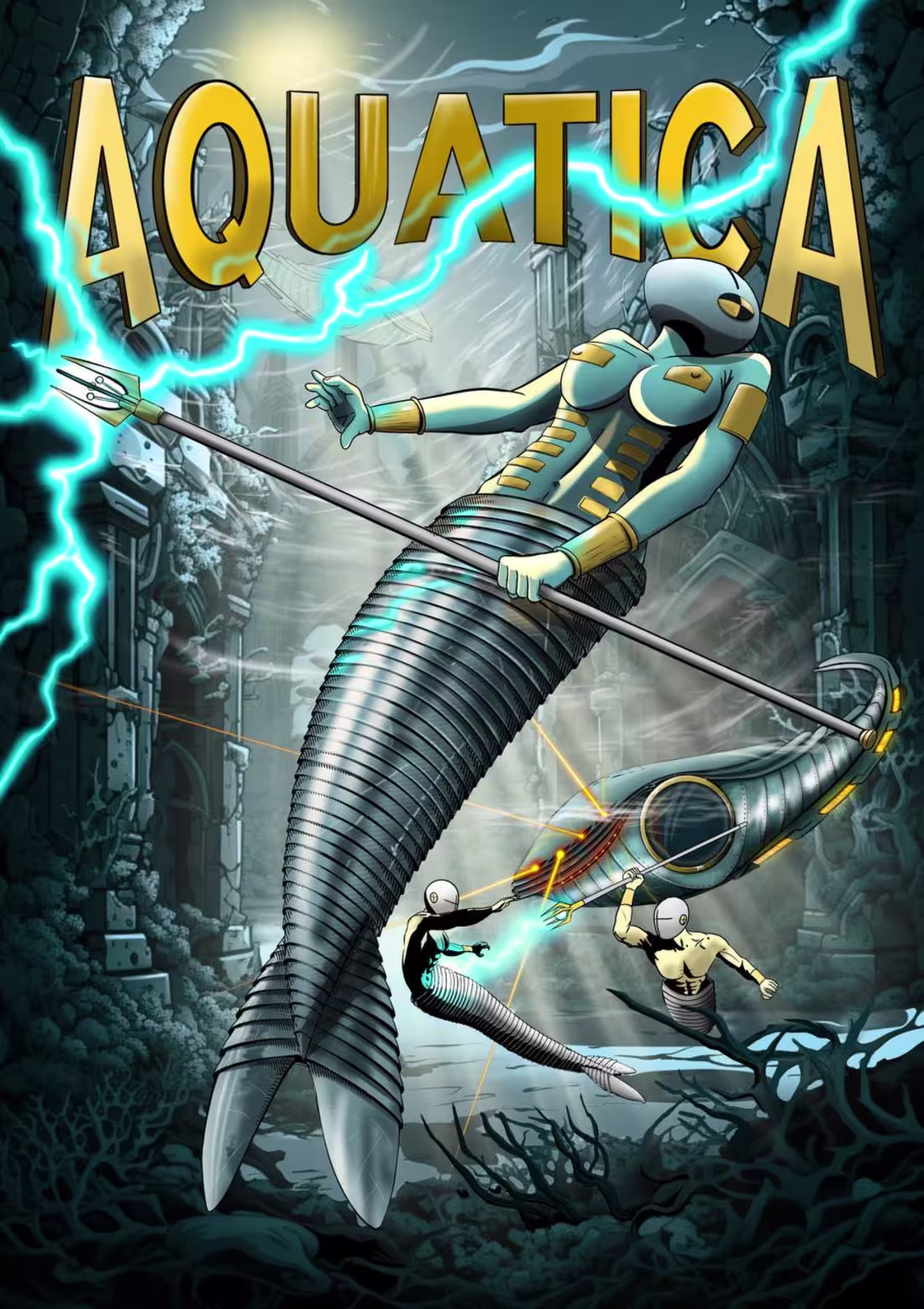 Cover image for Cover for Aquatica comic book
