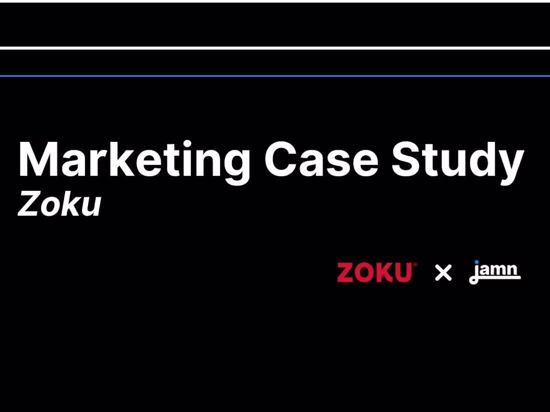 Cover image for CPG/Ecommerce - ZOKU