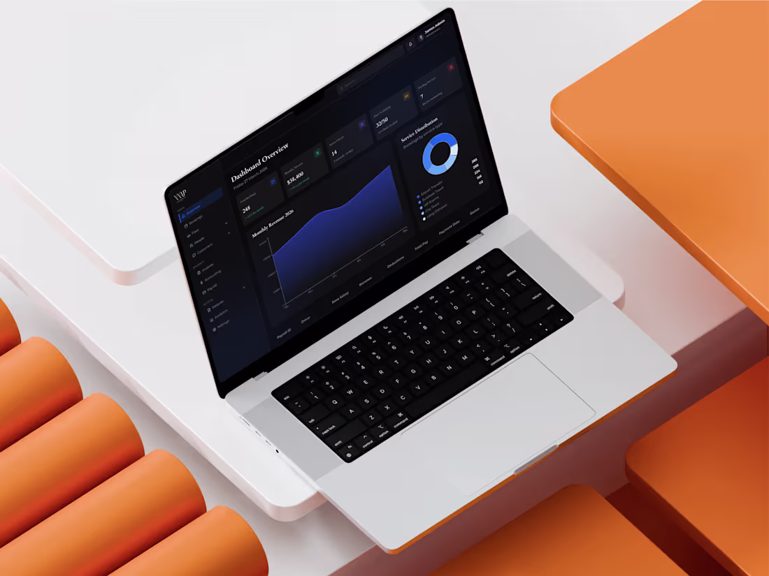 Cover image for Luxury Transport Admin Dashboard –