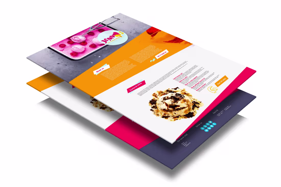 Cover image for Jenna's ice cream shop