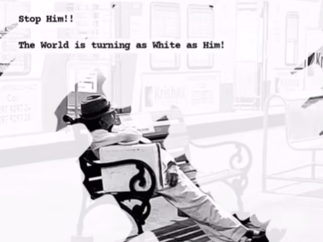 Cover image for Micro-Film: The white-dressed man🎬 