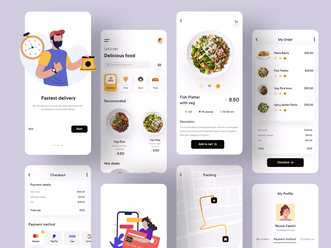 Cover image for Food Delivery App