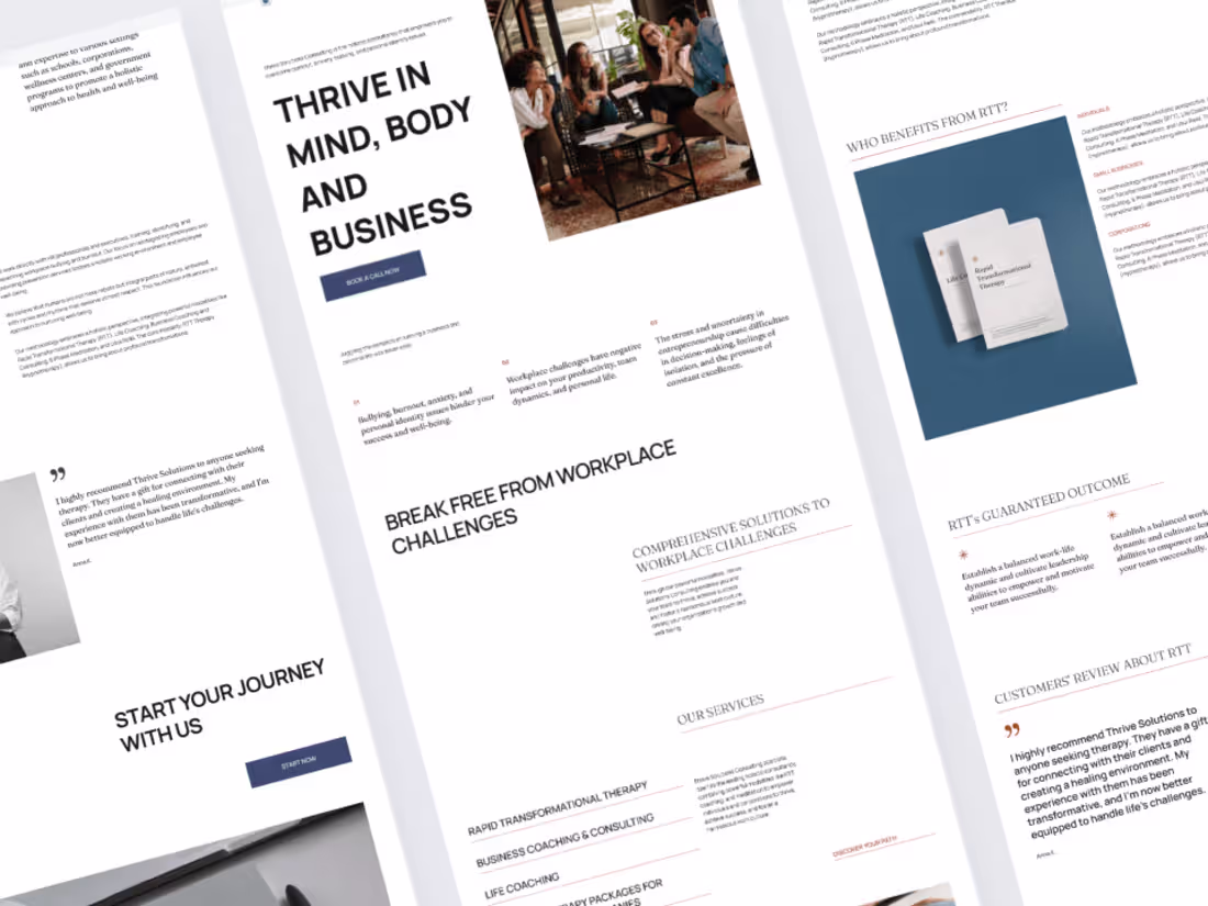 Cover image for Website for Career Consulting