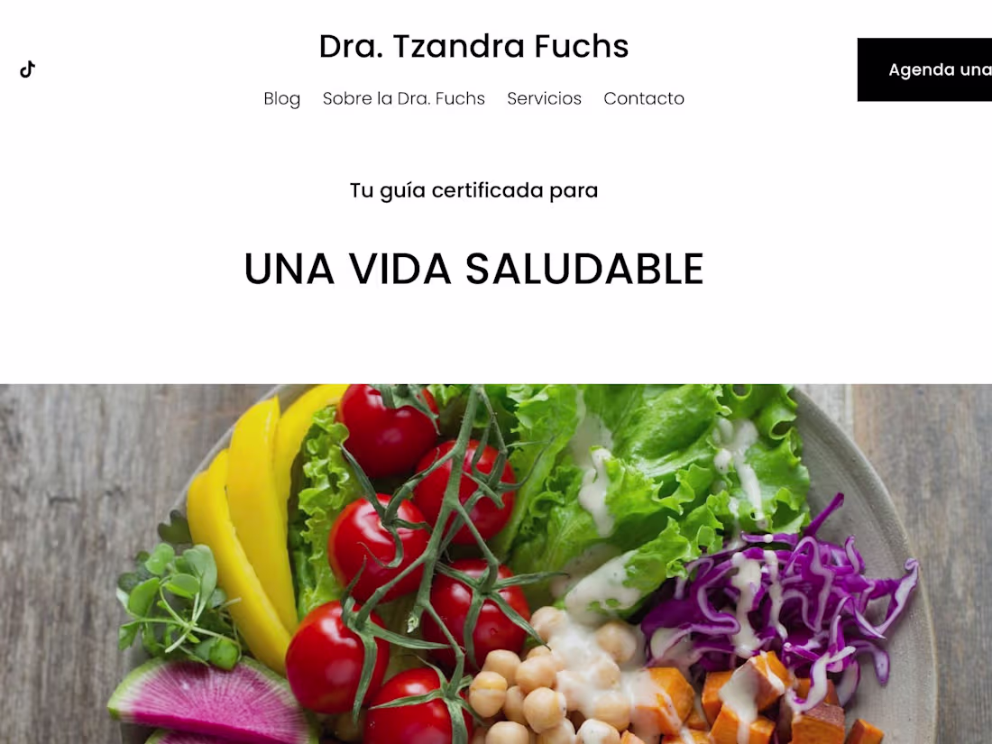 Cover image for Dra. Tzandra Fuchs