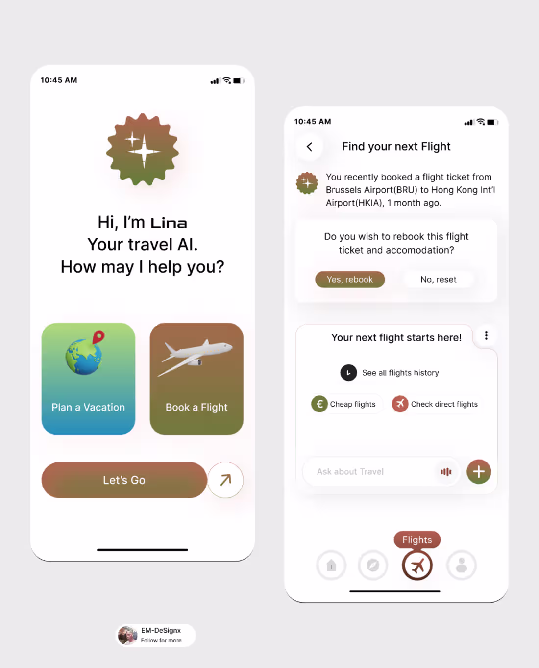 Cover image for Book your next flight effortlessly