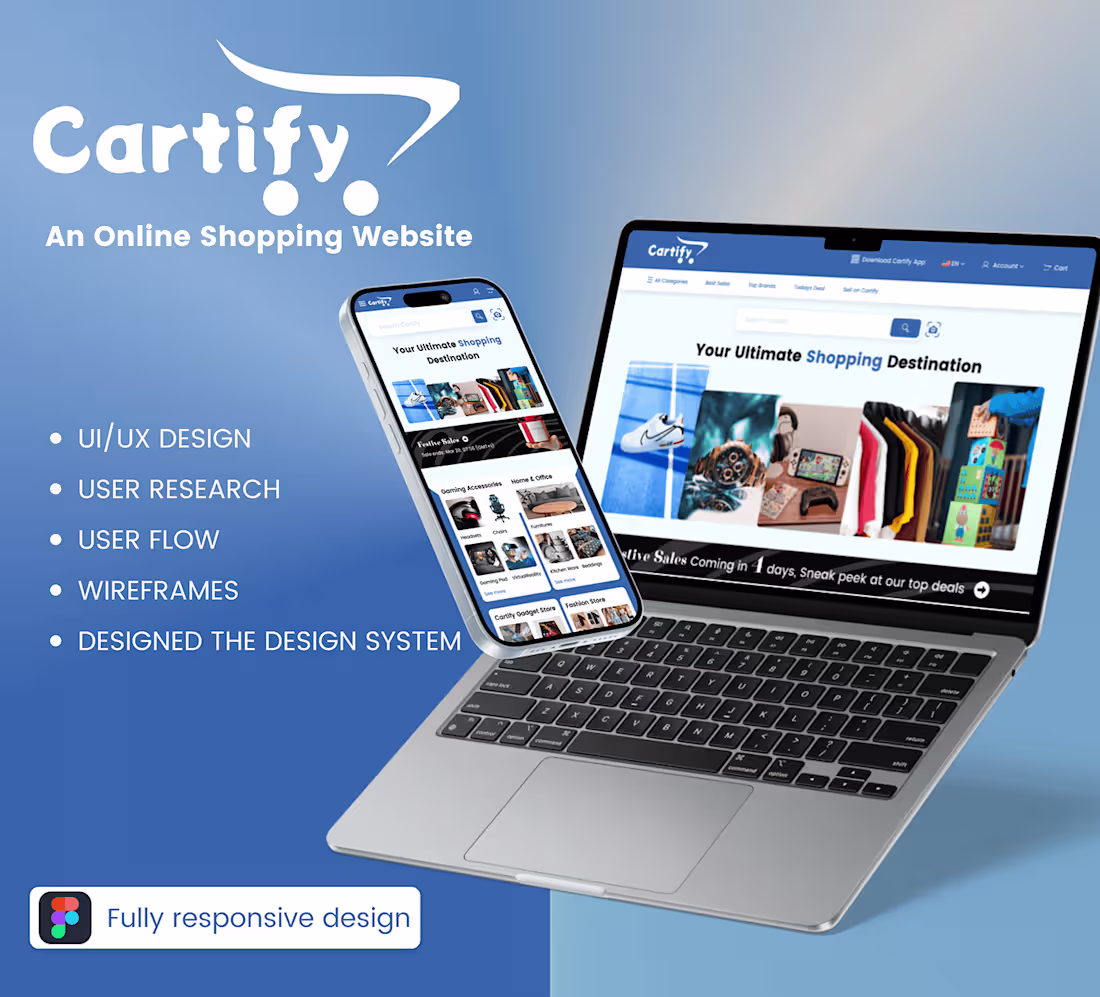 Cover image for Cartify Online Shopping :: Behance