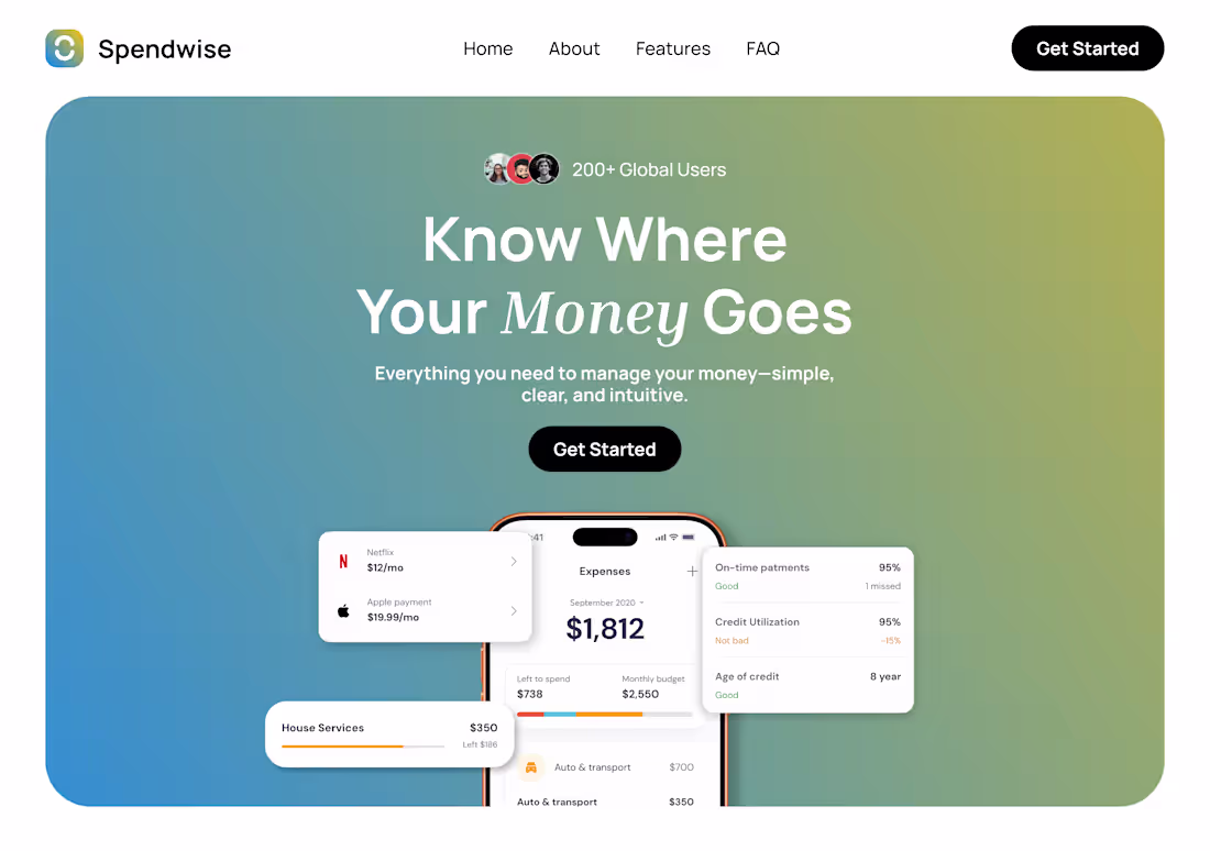 Cover image for New hero section exploration. What do you think of it?