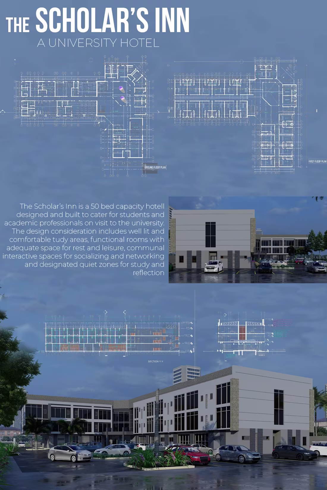 Cover image for The Scholars Inn- Architectural Design