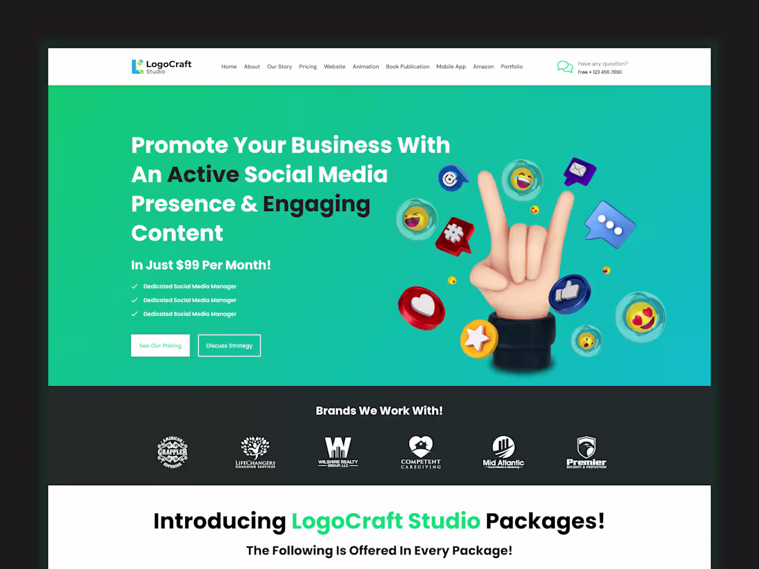 Cover image for 🎯 Strategic Visibility | LogoCraft