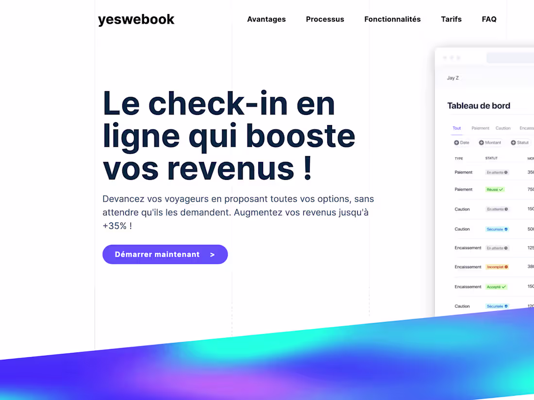 Cover image for Yeswebook