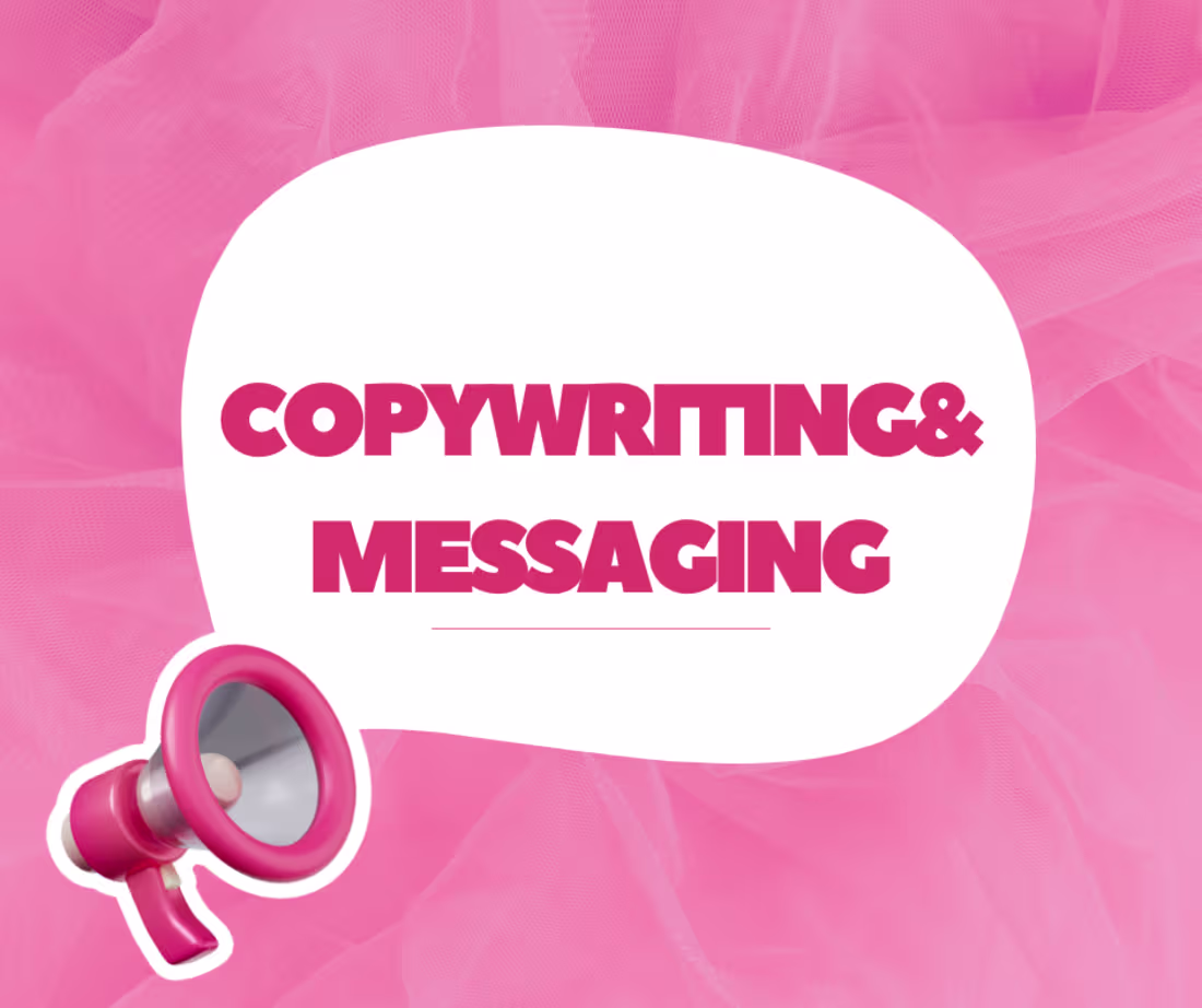 Cover image for Copywriting & Messaging for Brands & Creators