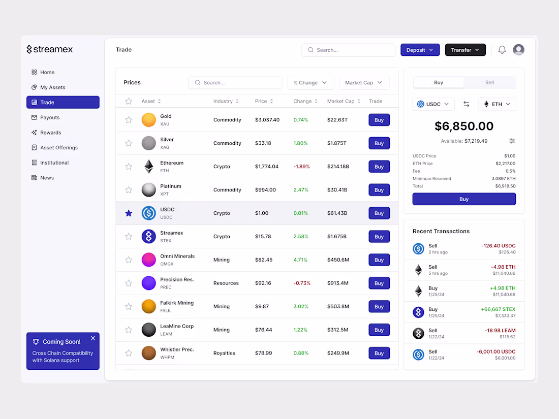 Cover image for Web3 Product Design for StreamEx 