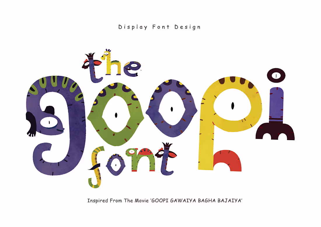 Cover image for GOOPI (DISPLAY FONT) (1) | Images
