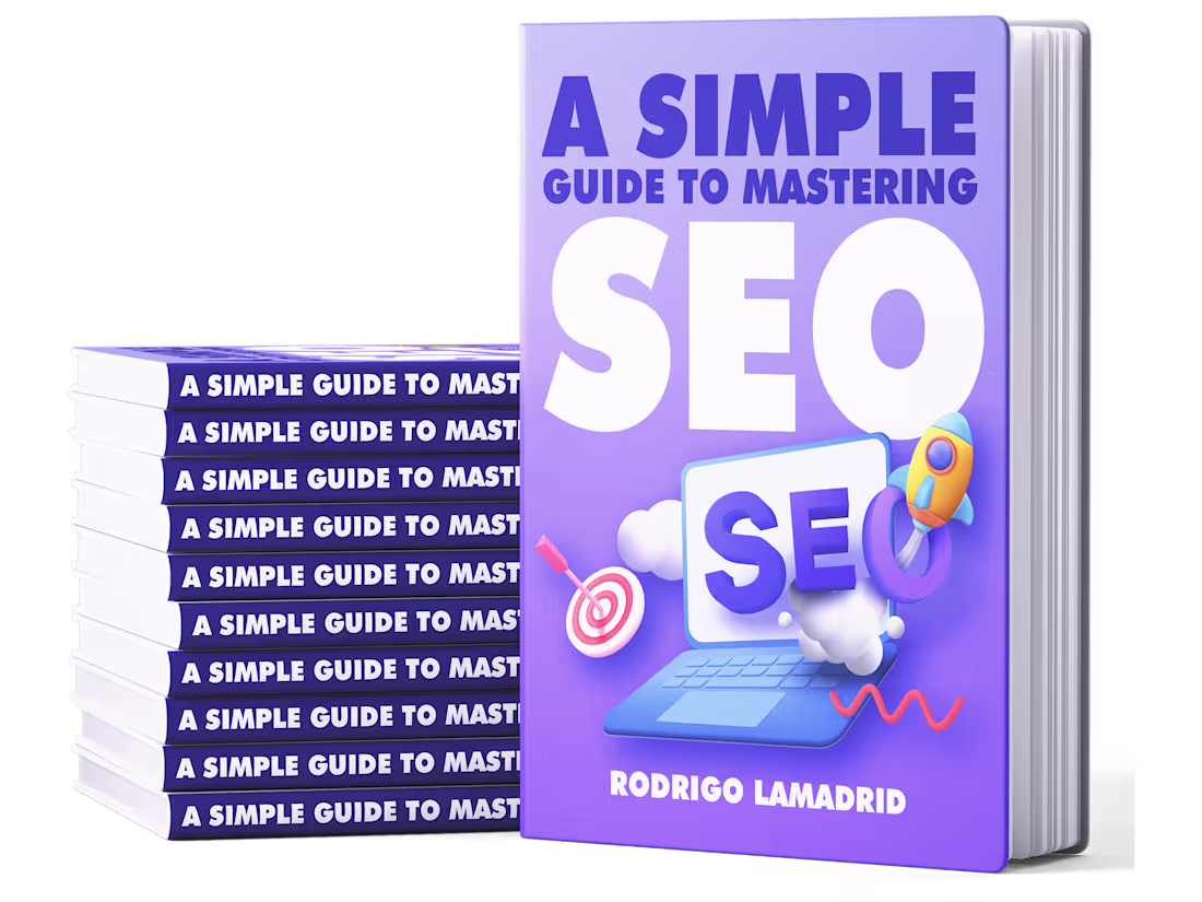 Cover image for 📕 Ebook: A Simple Guide To Mastering SEO