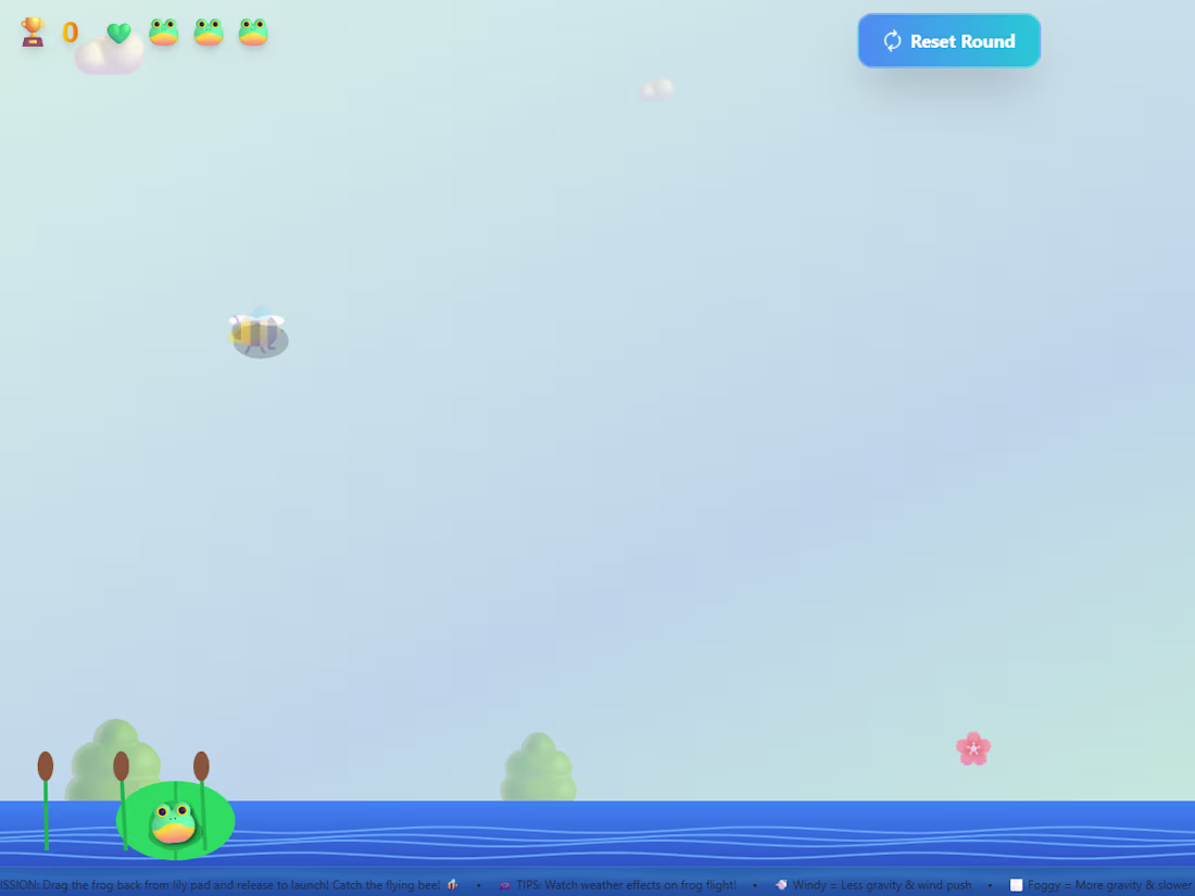 Cover image for 🐸 Frog Launchers - Physics Game