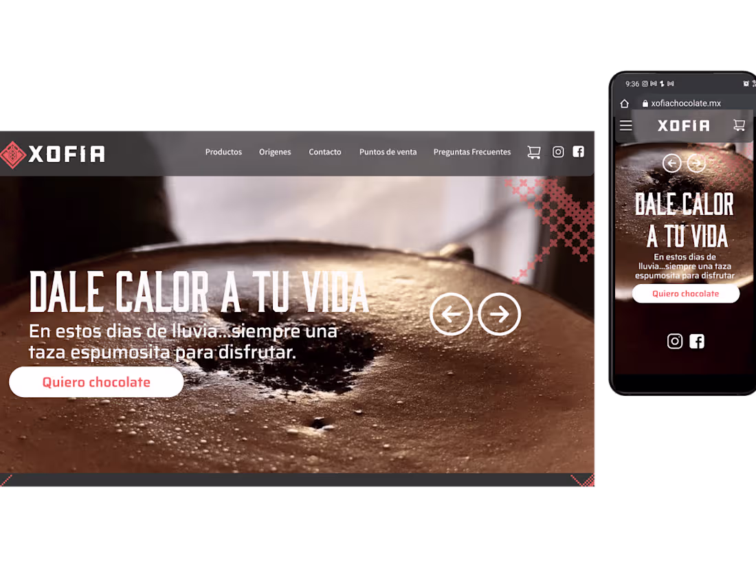 Cover image for Xofia Chocolate UX