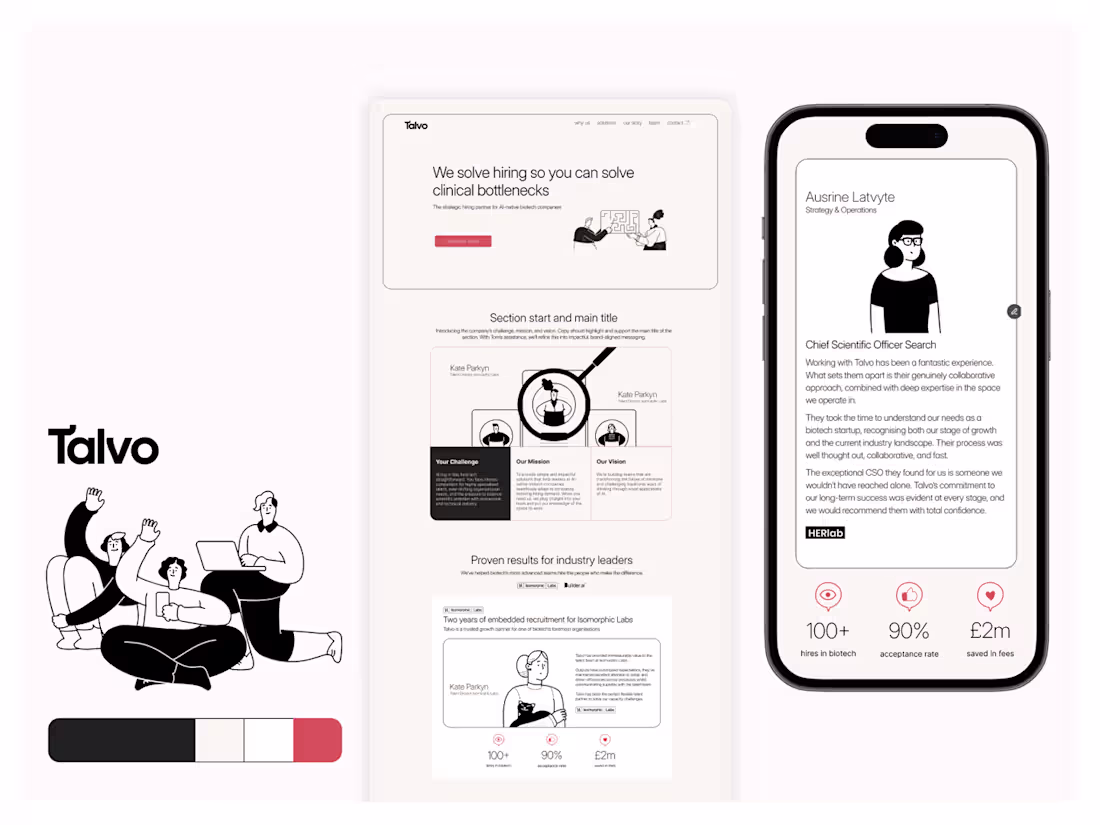 Cover image for Refining Talvo’s positioning and structure