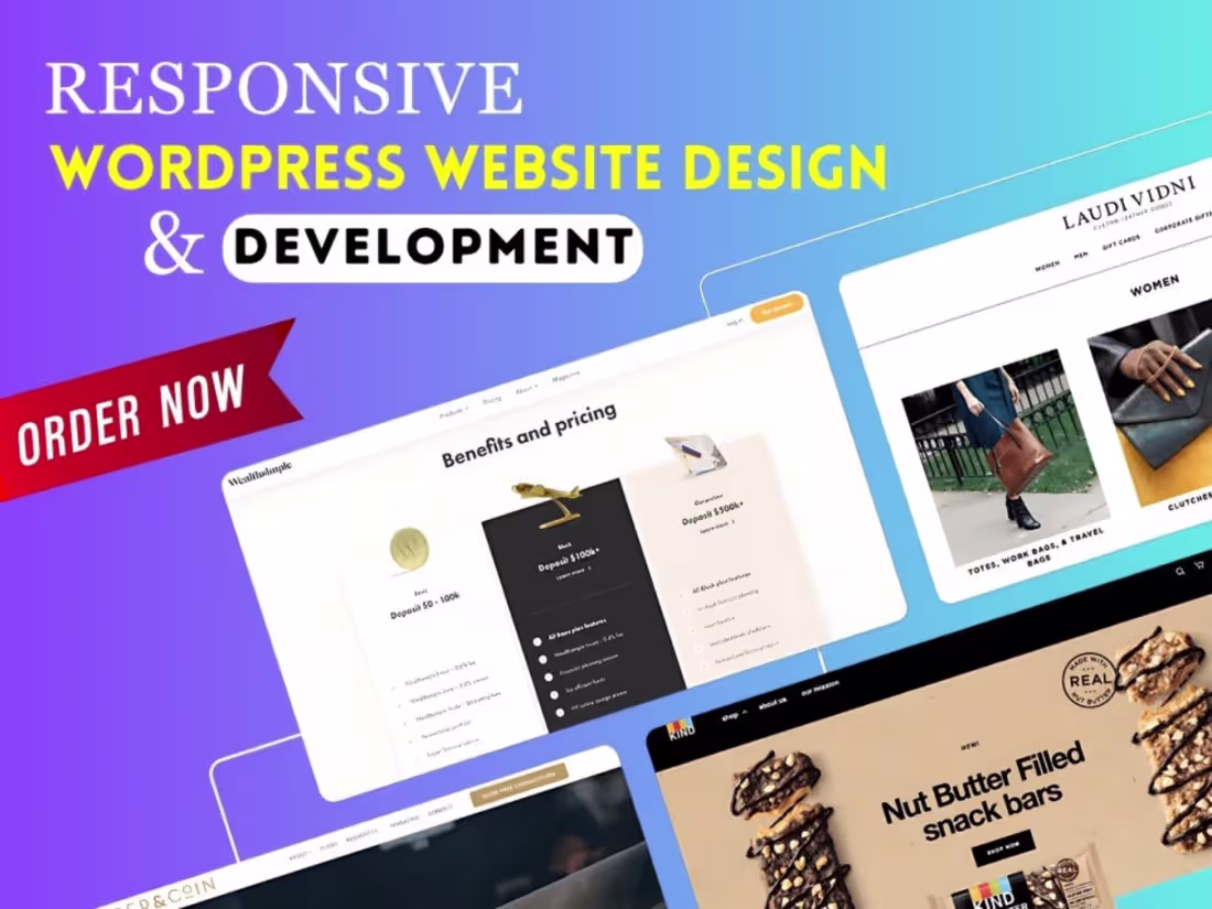 Cover image for WordPress Website Developer | WordPress Design I WordPress