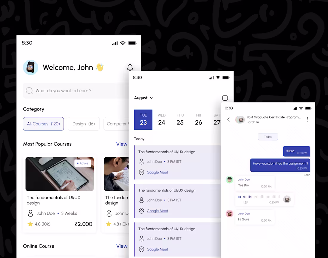 Cover image for Education Mobile App