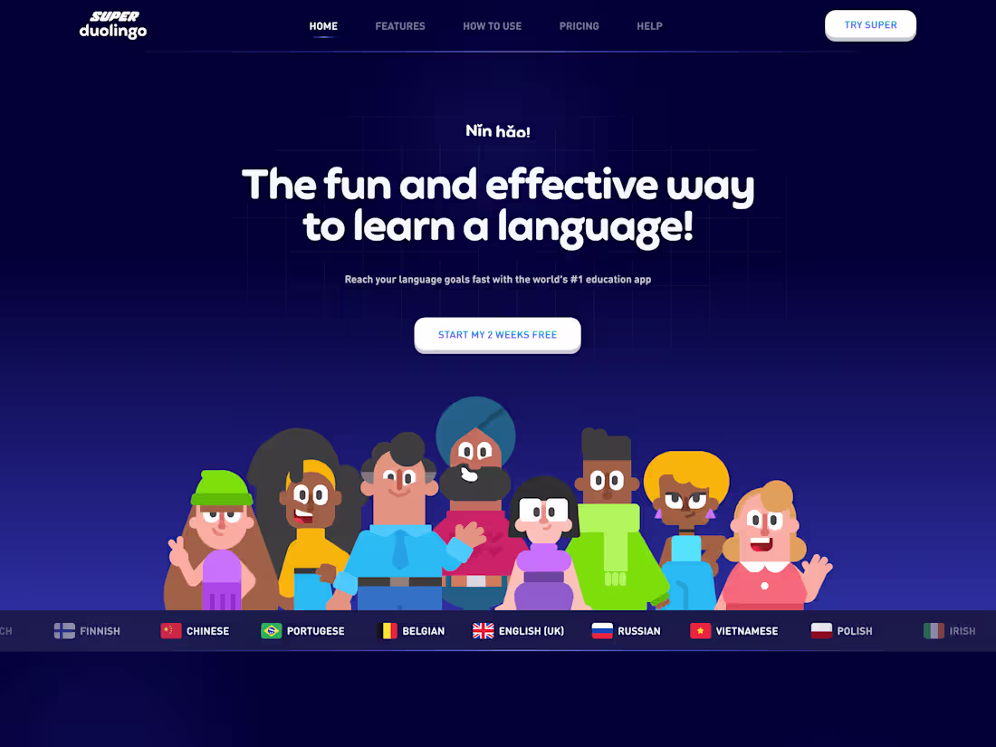 Cover image for Duolingo Super Framer Revamp