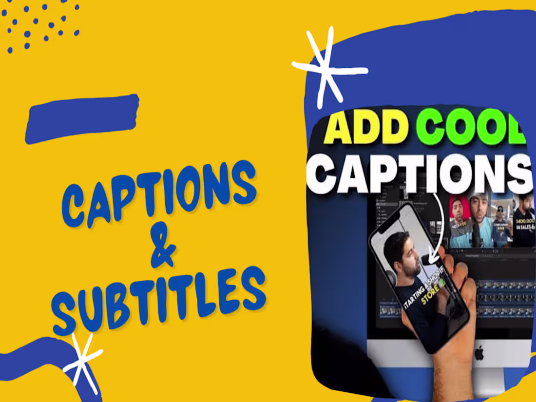 Cover image for Reels video editing with captions