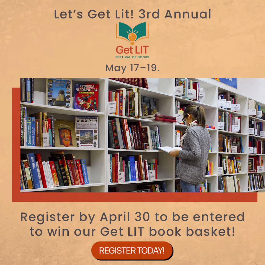 Cover image for Get Lit book Festival 