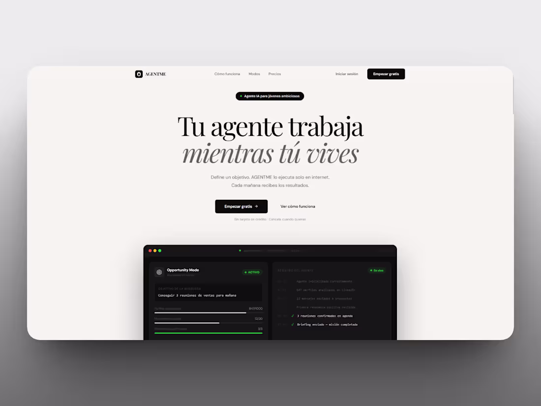 Cover image for AGENTME — AI Agent Platform for Jobs & Freelance