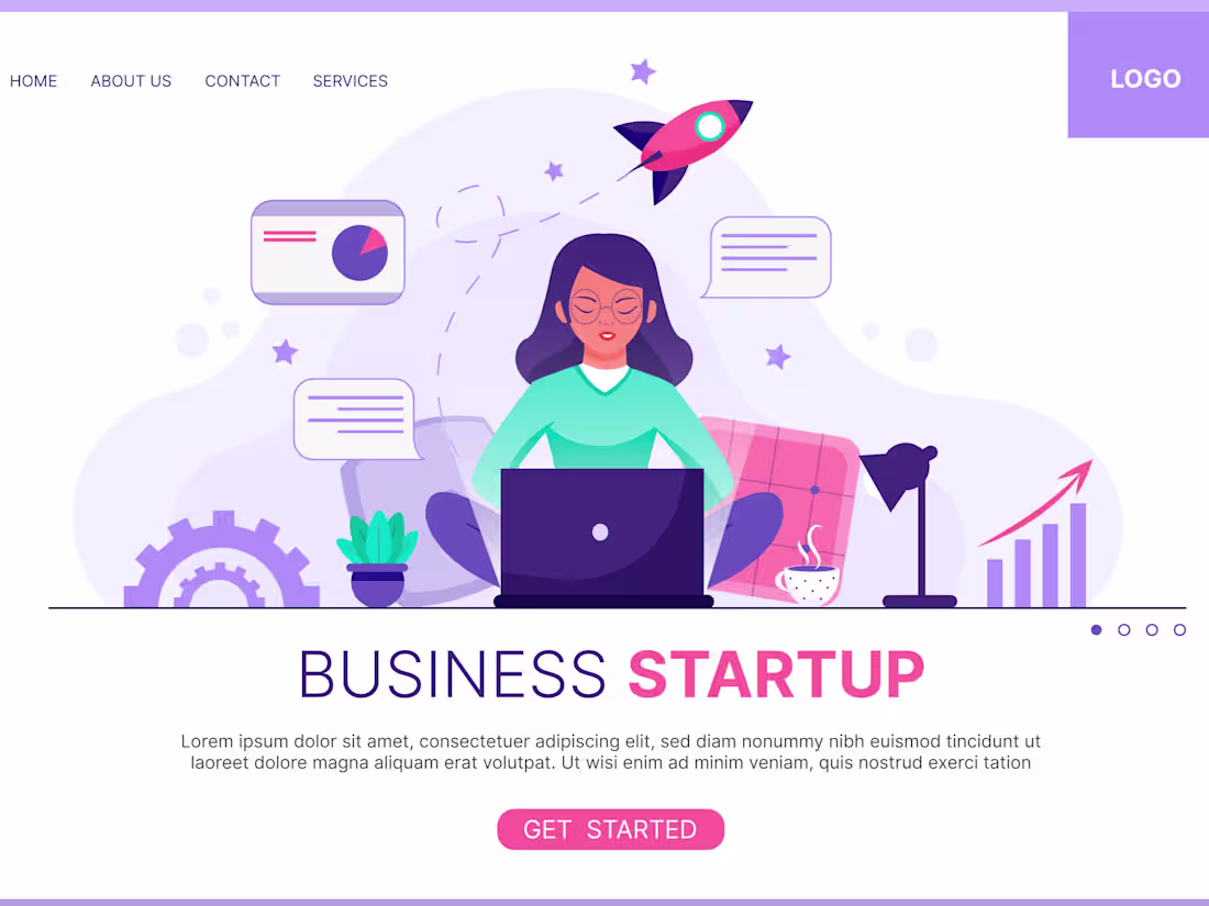 Cover image for Launching an Informative and Attractive Website for Tech Startup