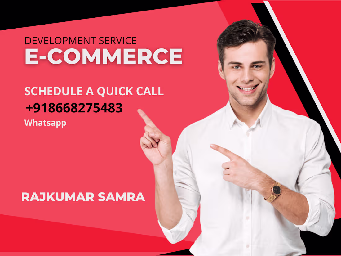 Cover image for E commerce Website with Tech support
