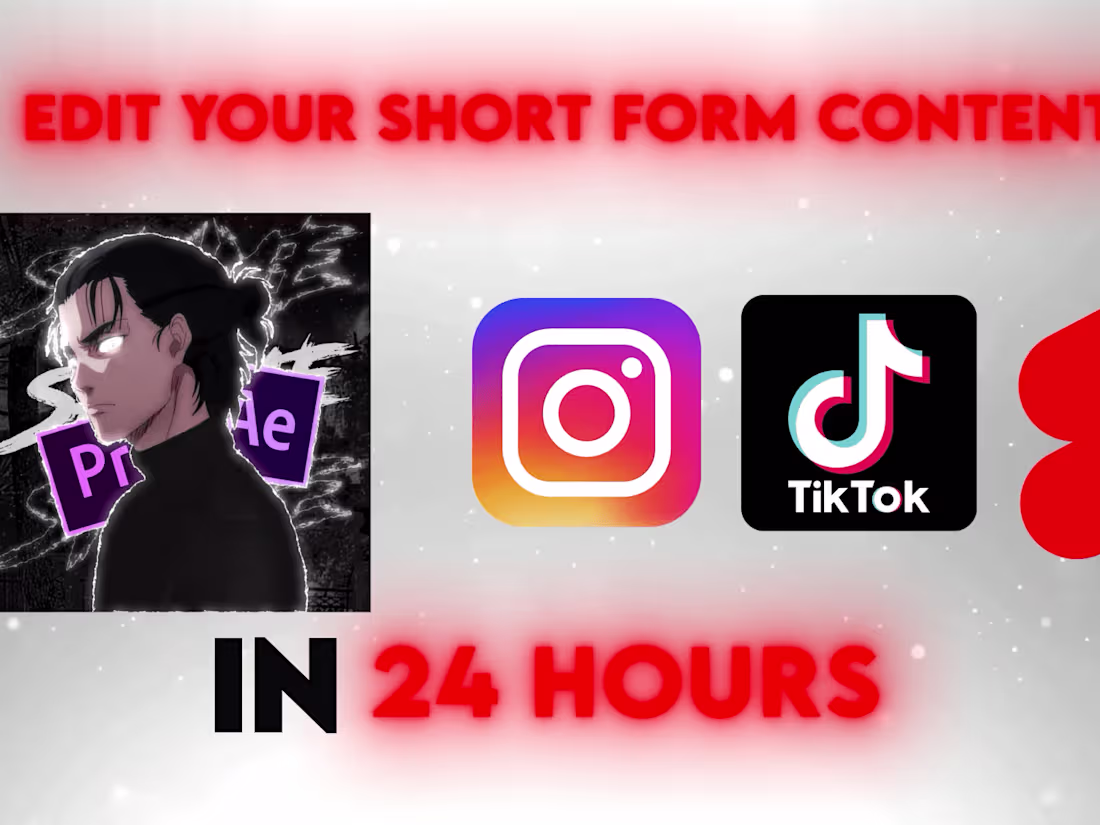 Cover image for I will be your professnial youtube video editor