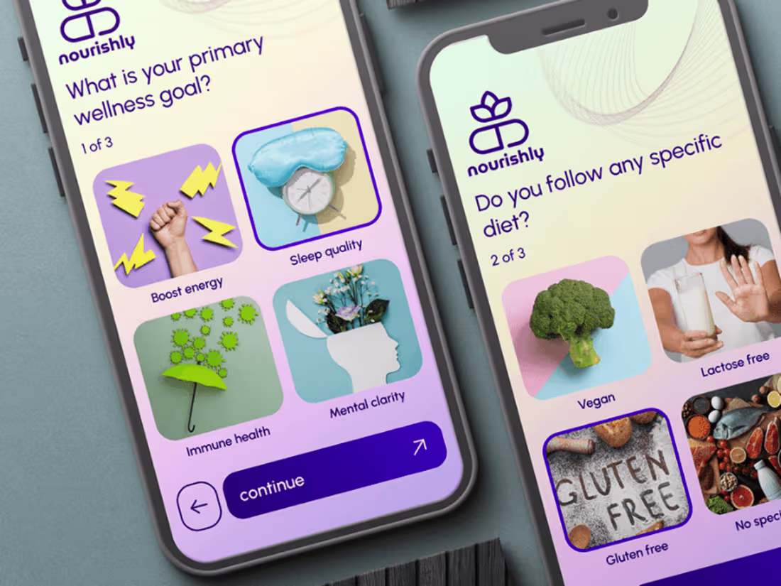 Cover image for AI-powered wellness app