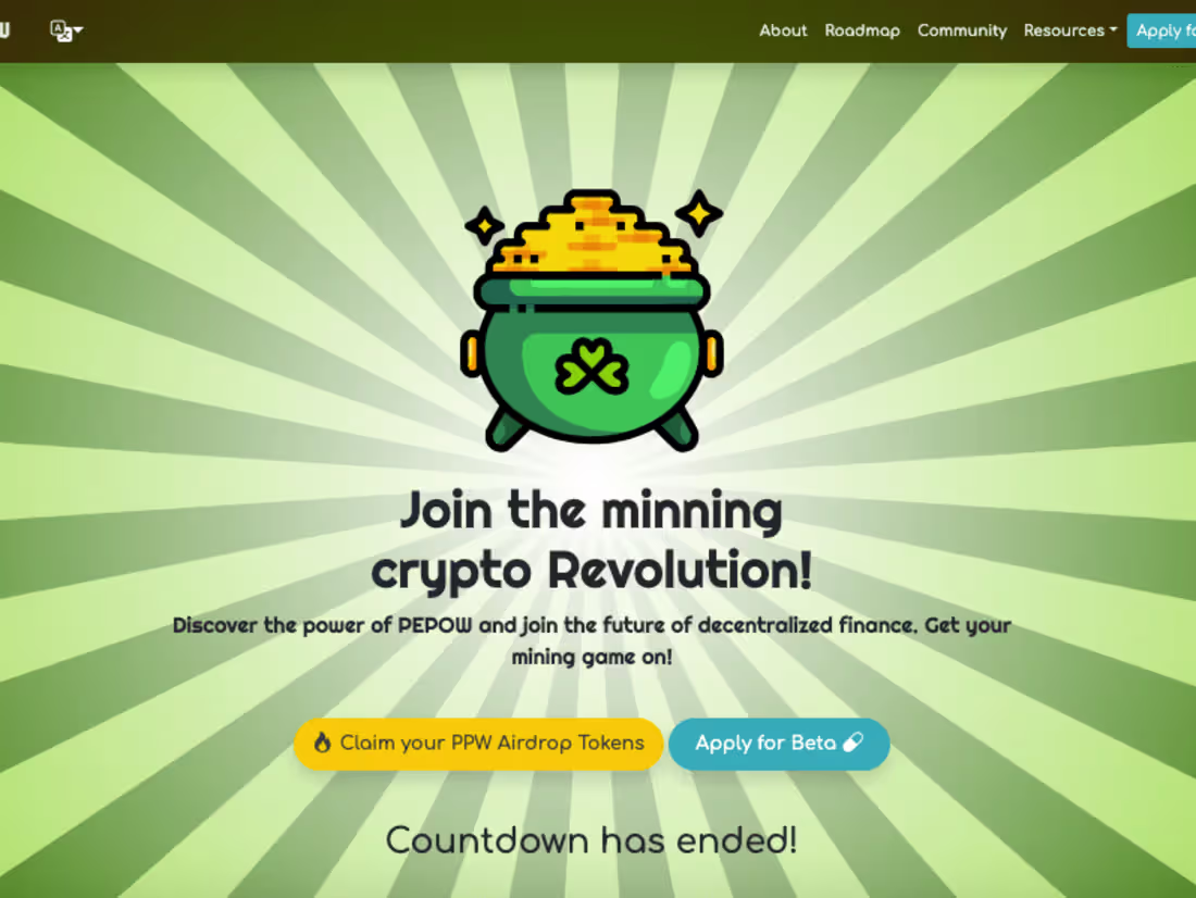 Cover image for Join the minning crypto Revolution!