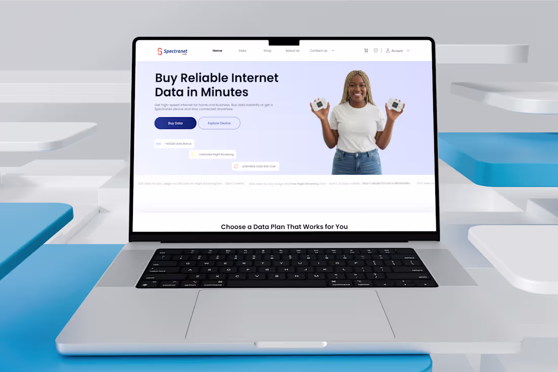 Cover image for Transform Your Online Presence: Spectranet Website Revamp