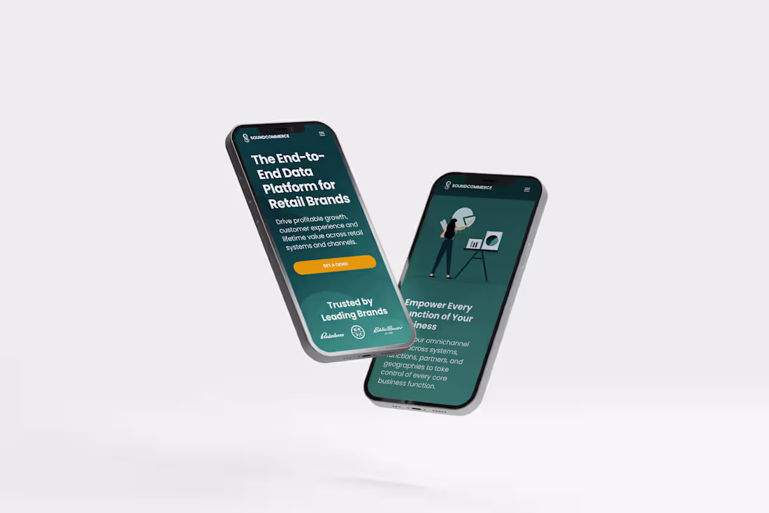 Cover image for SoundsCommerce: Redesign Inspired by Seattle's Puget Sound