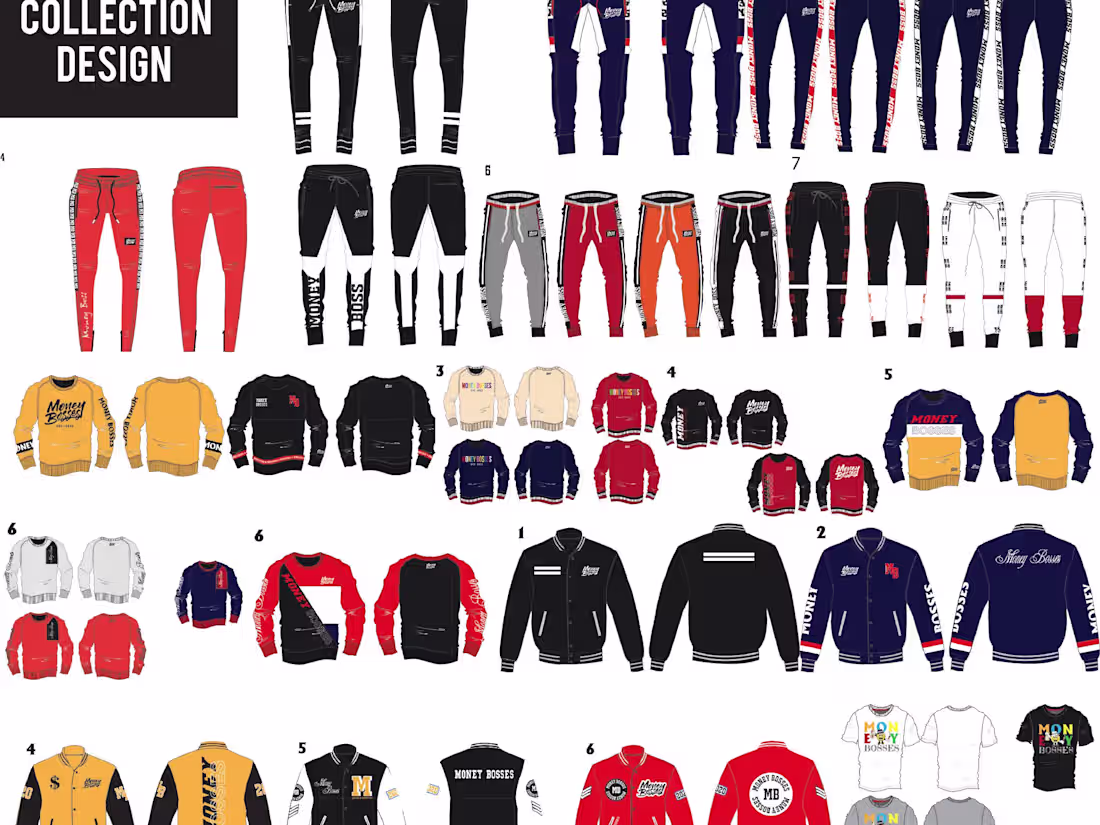 Cover image for Urban Streetwear Apparel/Fashion Collection