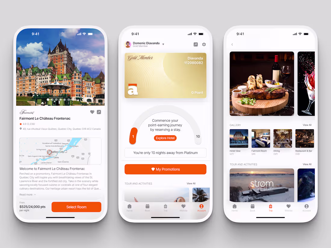 Cover image for Hotel Booking App Save it for your inspo 👌🏻