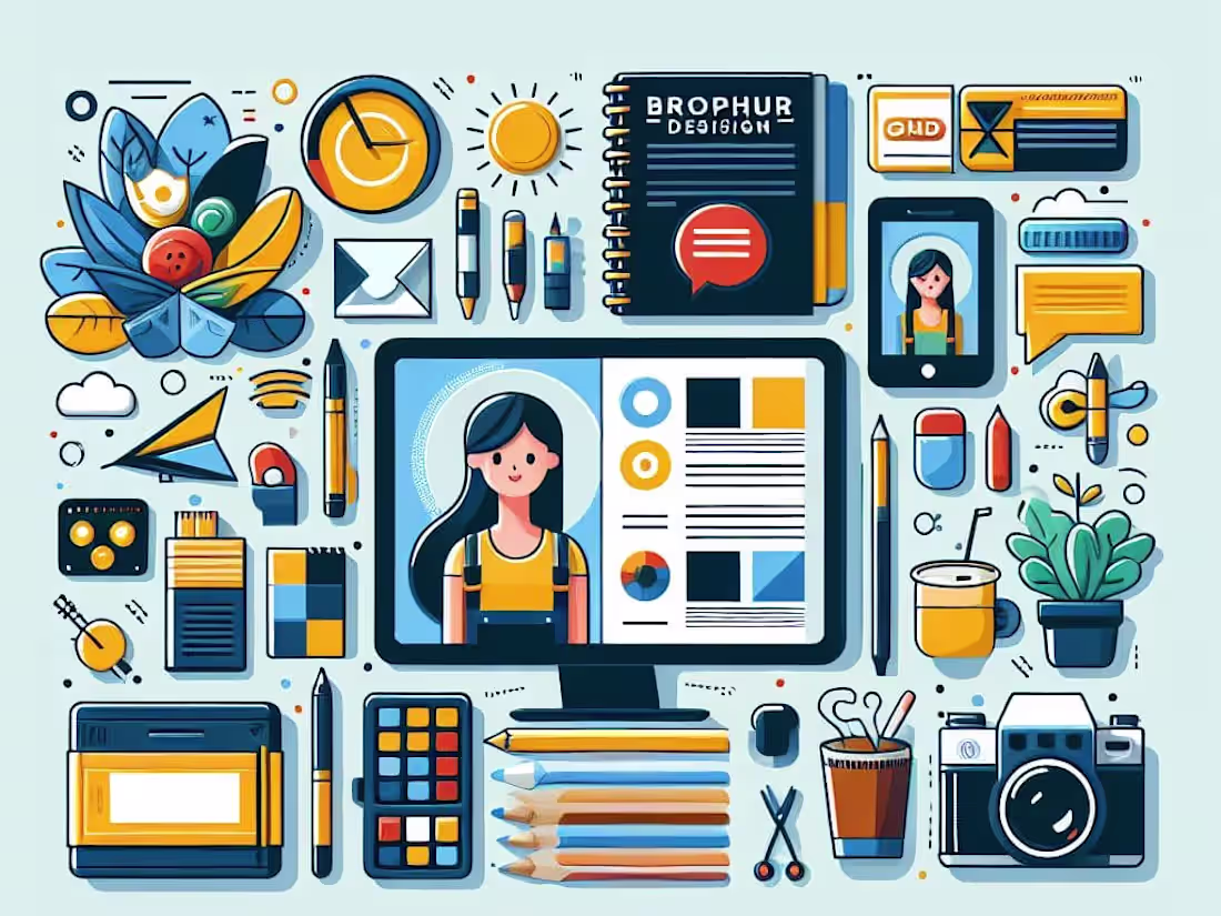 Cover image for GRAPHIC & BROCHURE DESIGNS