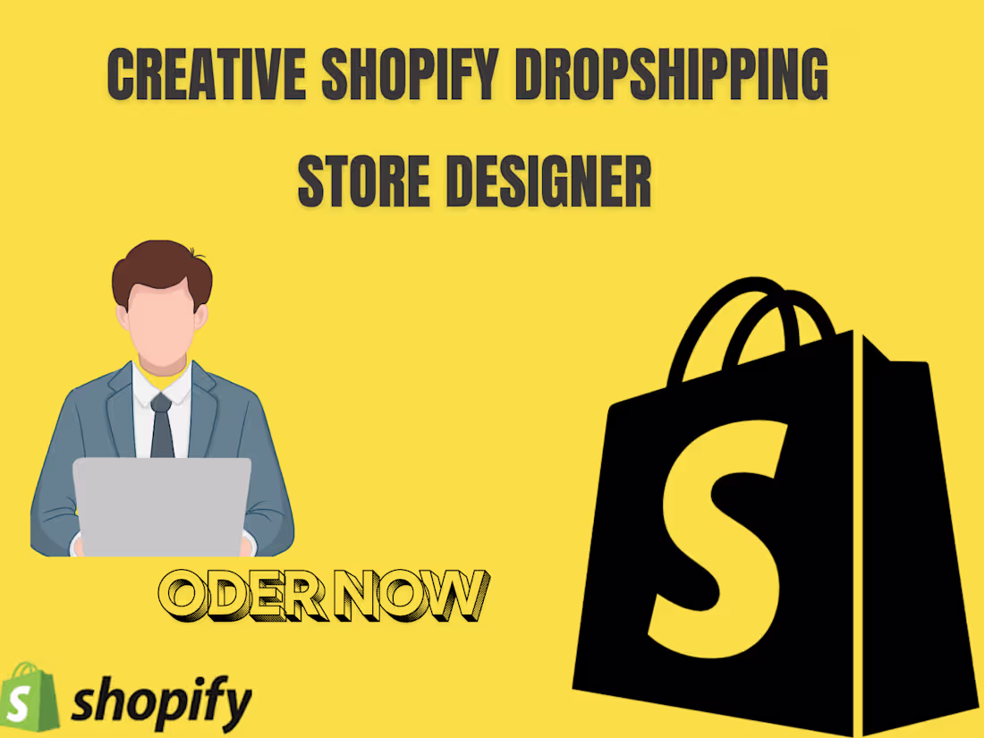 Cover image for Professional Shopify Store Design & Product Upload for business