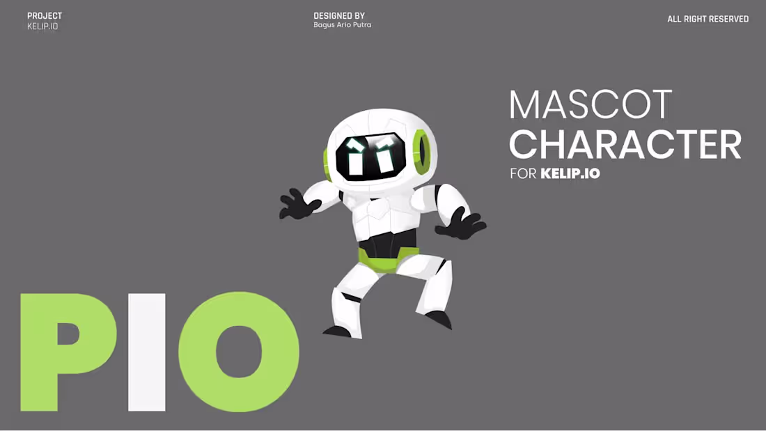 Cover image for KELIP.IO - Mascot Design Project