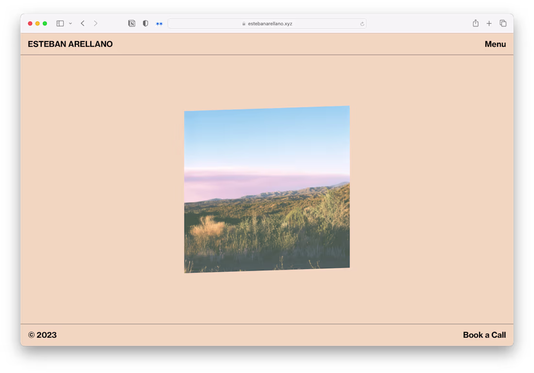 Cover image for ESTEBAN ARELLANO Portfolio
