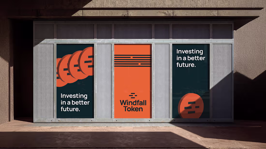 Cover image for Windfall Token – Visual Identity Design