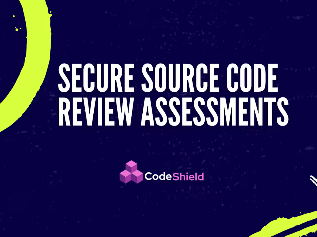 Cover image for Secure Code Review Assessments