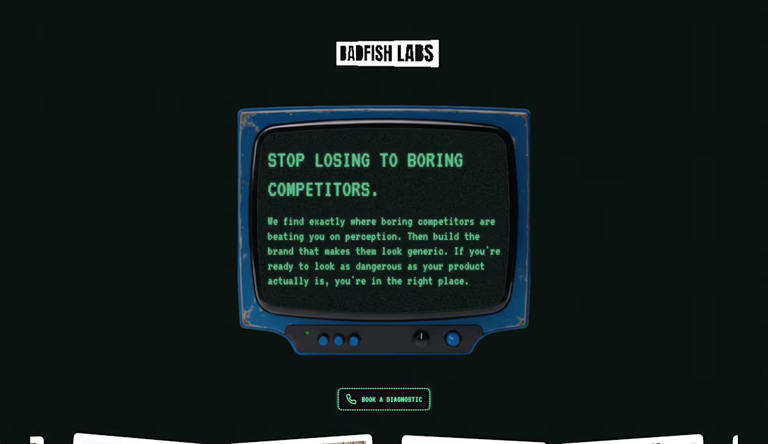 Cover image for Badfish Labs Website