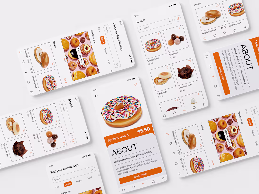 Cover image for Donut delivery application