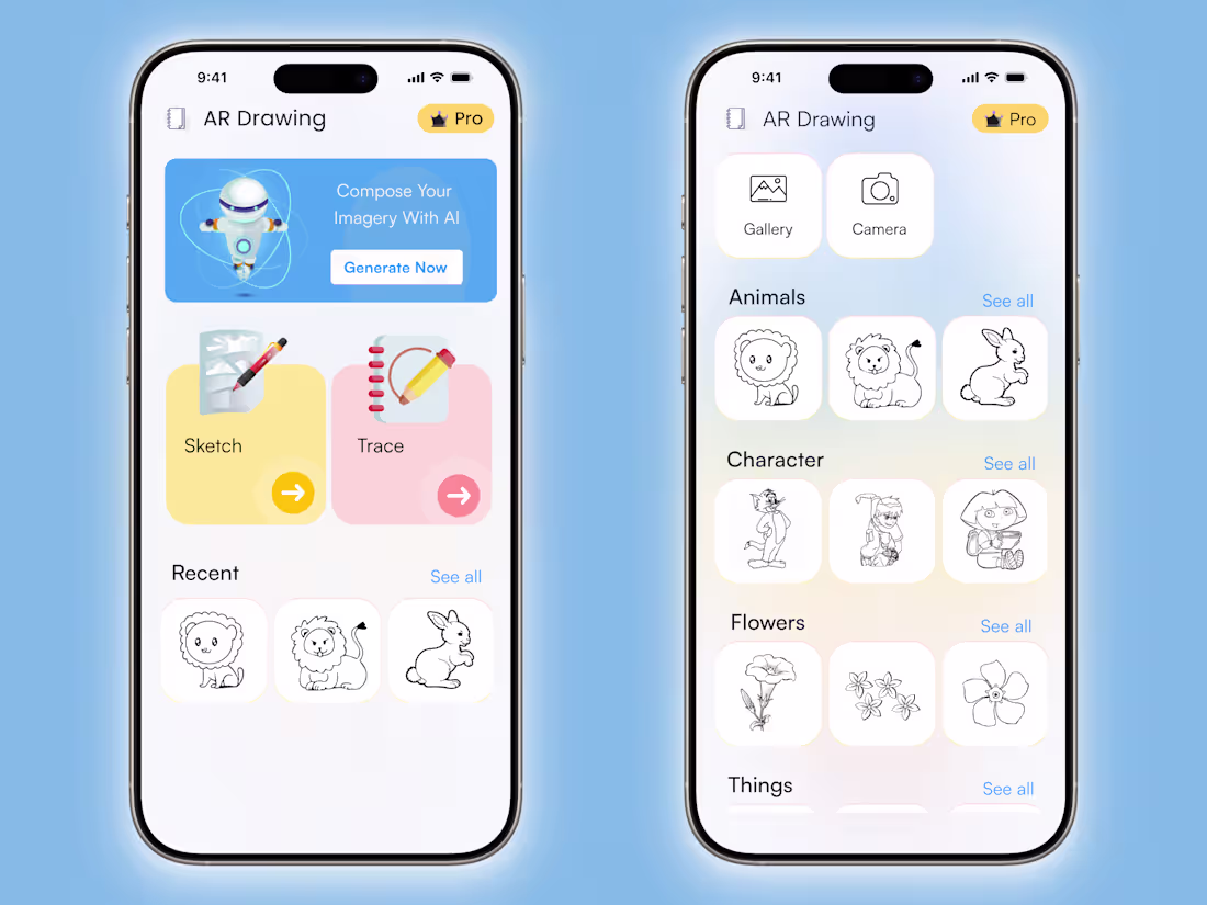 Cover image for 🎨 AR Drawing – Trace & Sketch