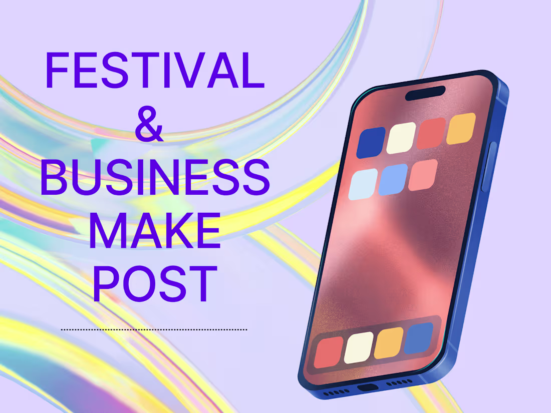 Cover image for Best & Easiest Festival & Business Make Post