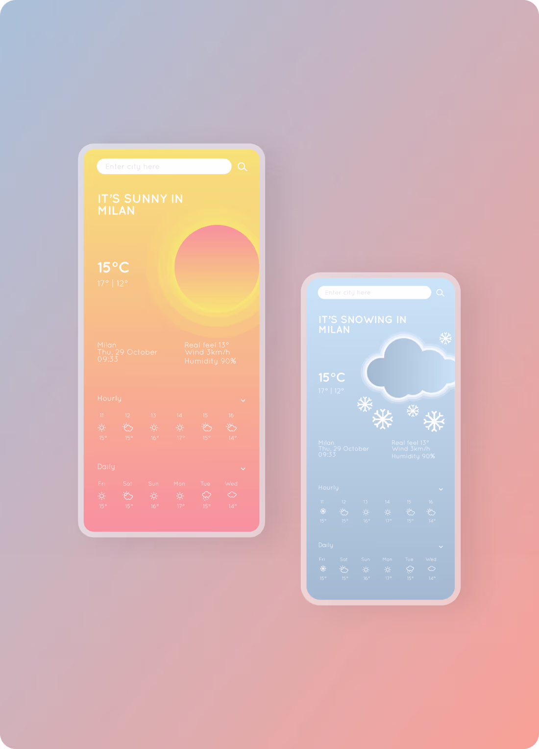 Cover image for Delicate weather web-app